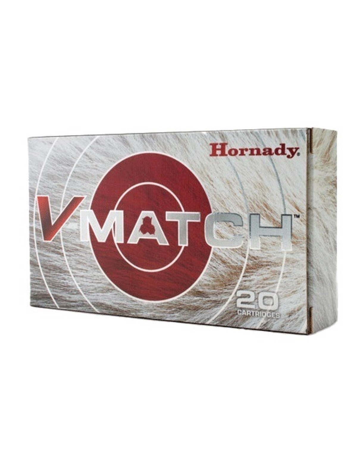 Boîte de 20 cartouches Hornady 22 ARC 62 GR ELD-VT™ 81542
