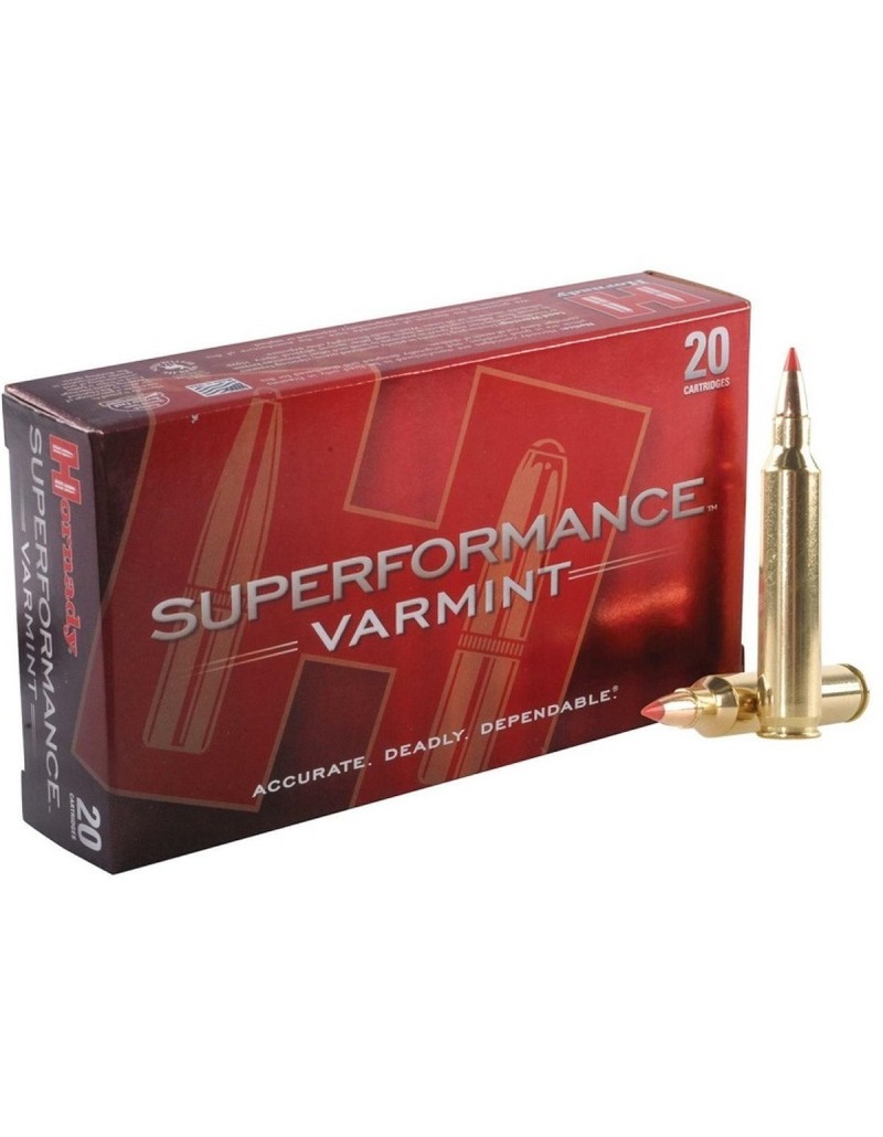 Boîte de 20 cartouches Hornady 204 RUGER 40 GR V-MAX 83206