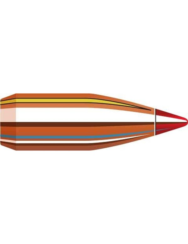 Boîte de 100 ogives Hornady 6MM .243 58GR V-MAX 22411