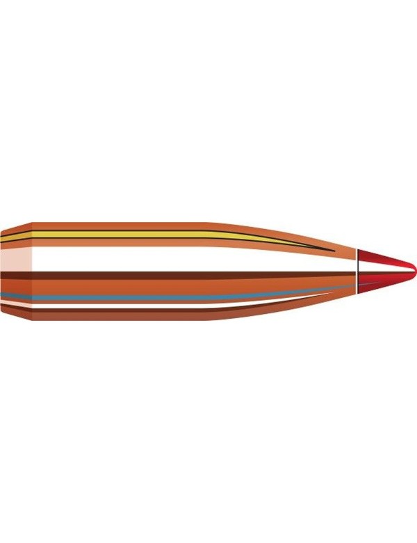 Boîte de 100 ogives Hornady 25 .257 75GR V-MAX 22520