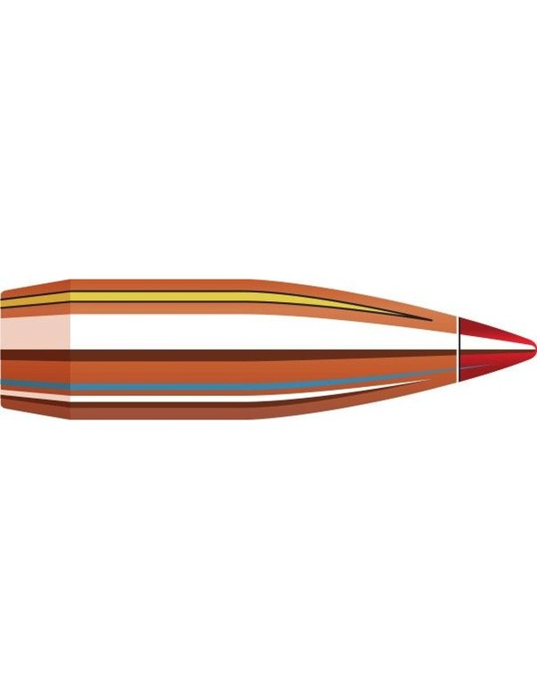Boîte de 100 ogives Hornady 6.5MM .264 95GR V-MAX 22601