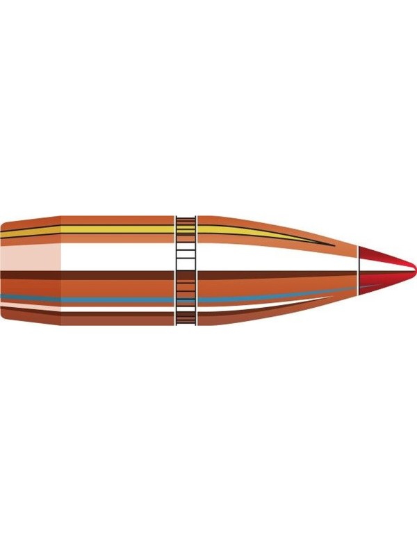 Boîte de 100 ogives Hornady 270 .277 110GR V-MAX WC 22721