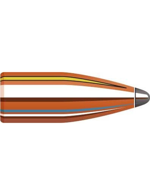 Boîte de 100 ogives Hornady 22 .224 50GR SP SX 2240