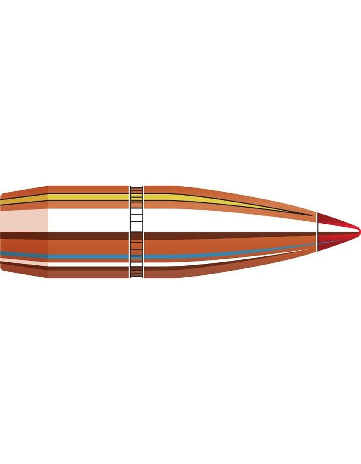Boîte de 100 ogives Hornady 30 .308 150GR SST 30302