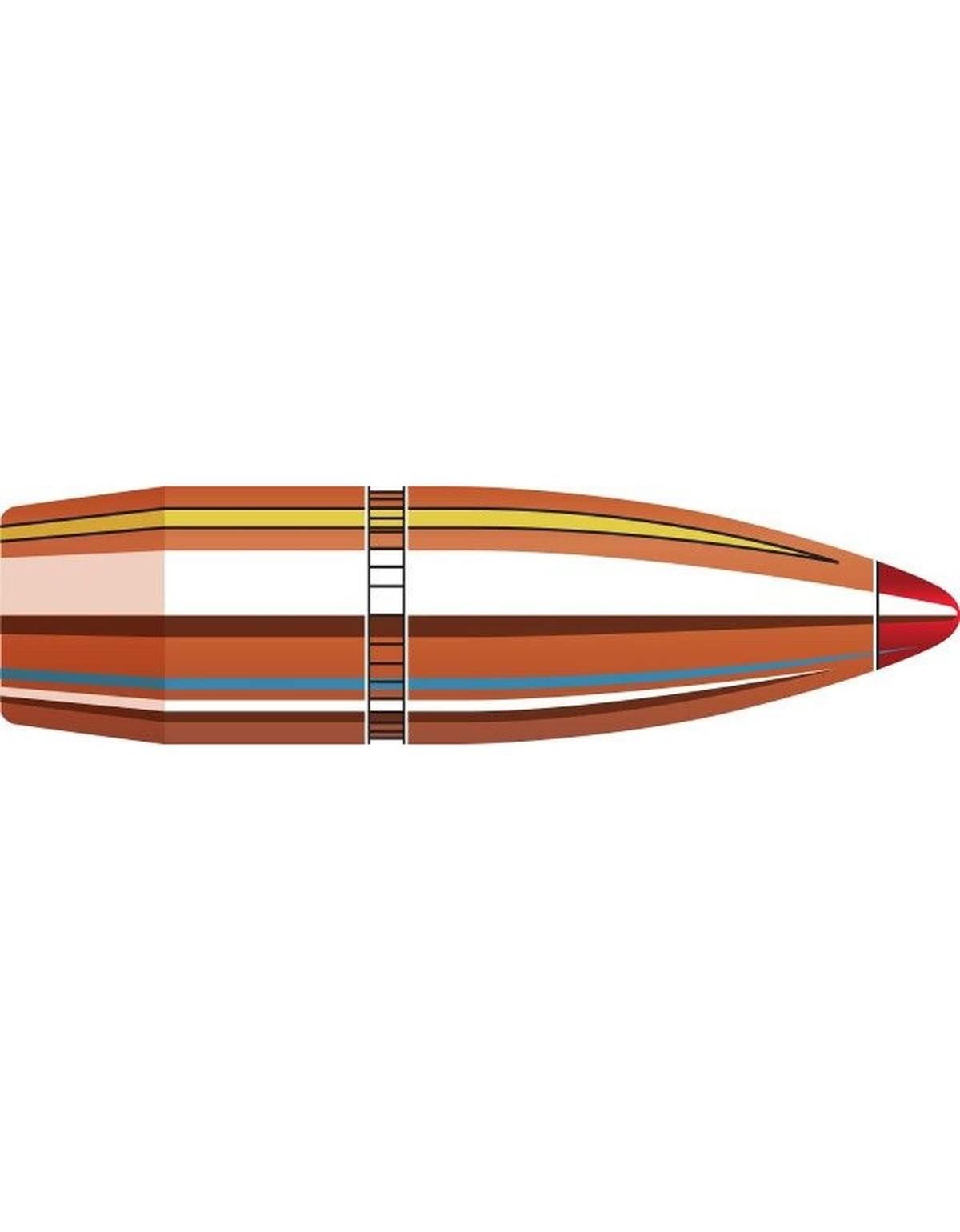 Boîte de 100 ogives Hornady 30 CAL.308 160 GR FTX 30396