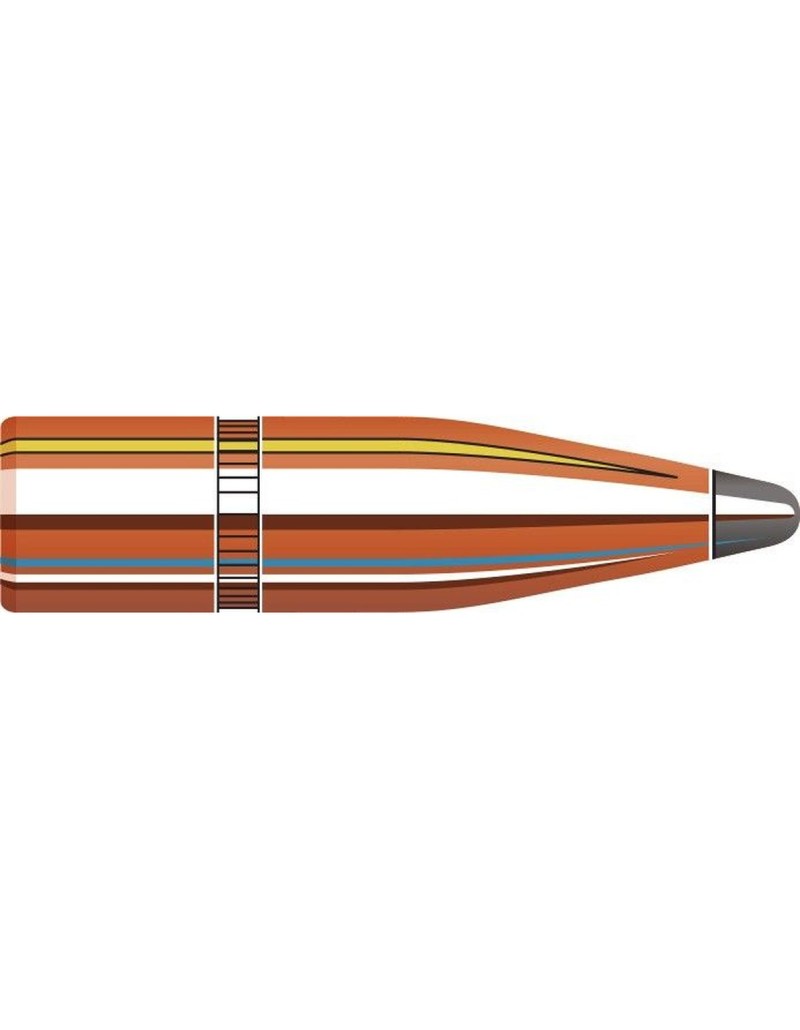 Boîte de 100 ogives Hornady 7MM .284 139GR SP 2820