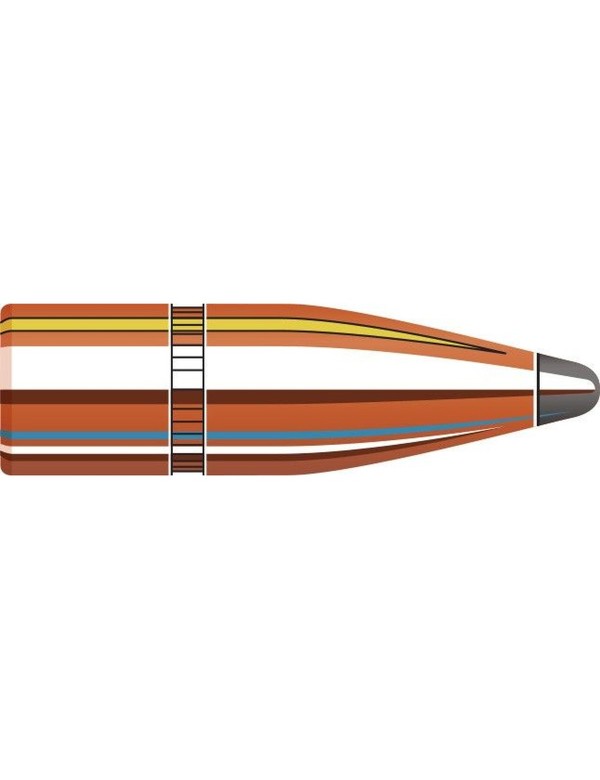 Boîte de 100 ogives Hornady 30 .308 150GR SP 3031