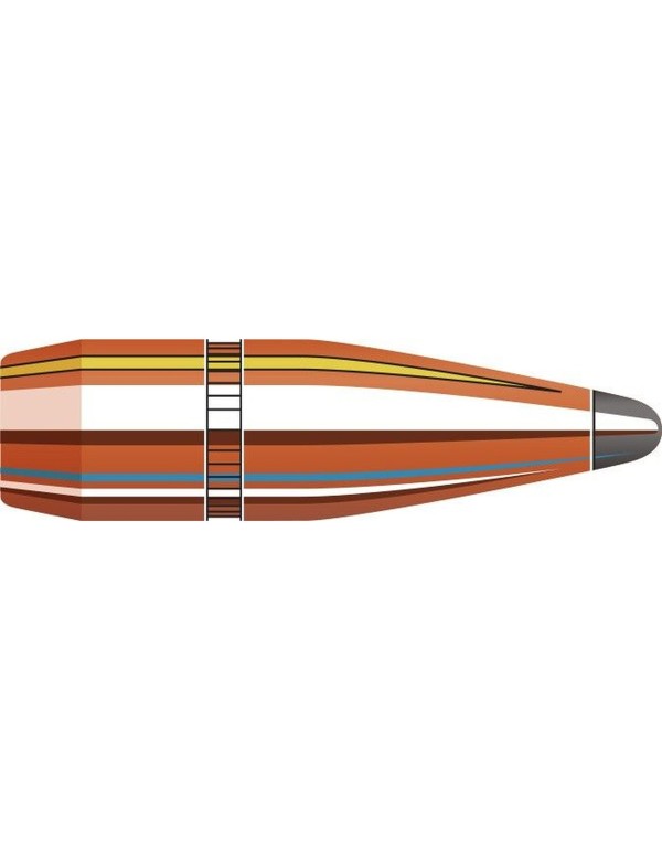 Boîte de 100 ogives Hornady 30 .308 150GR BTSP 3033