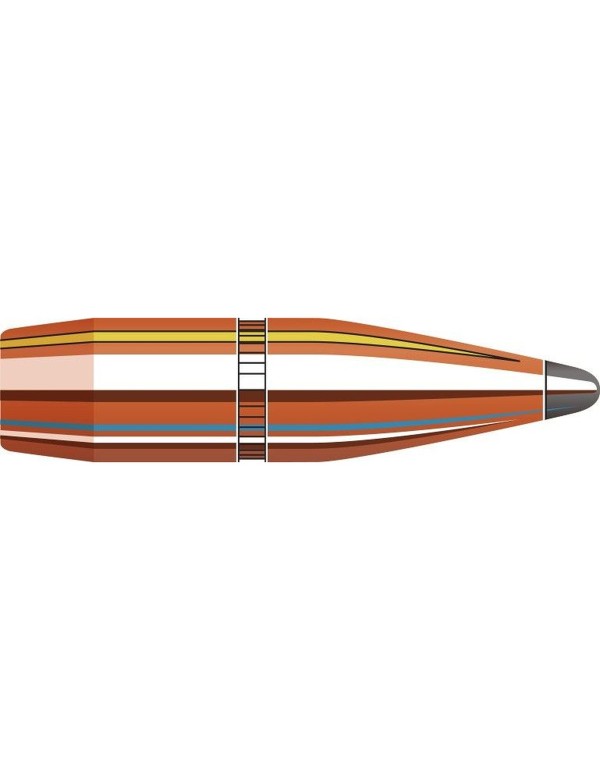 Boîte de 100 ogives Hornady 30 .308 180GR BTSP 3072
