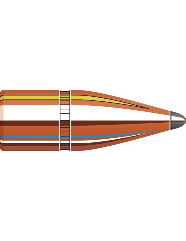 Boîte de 100 ogives Hornady 35 .358 200GR SP 3510