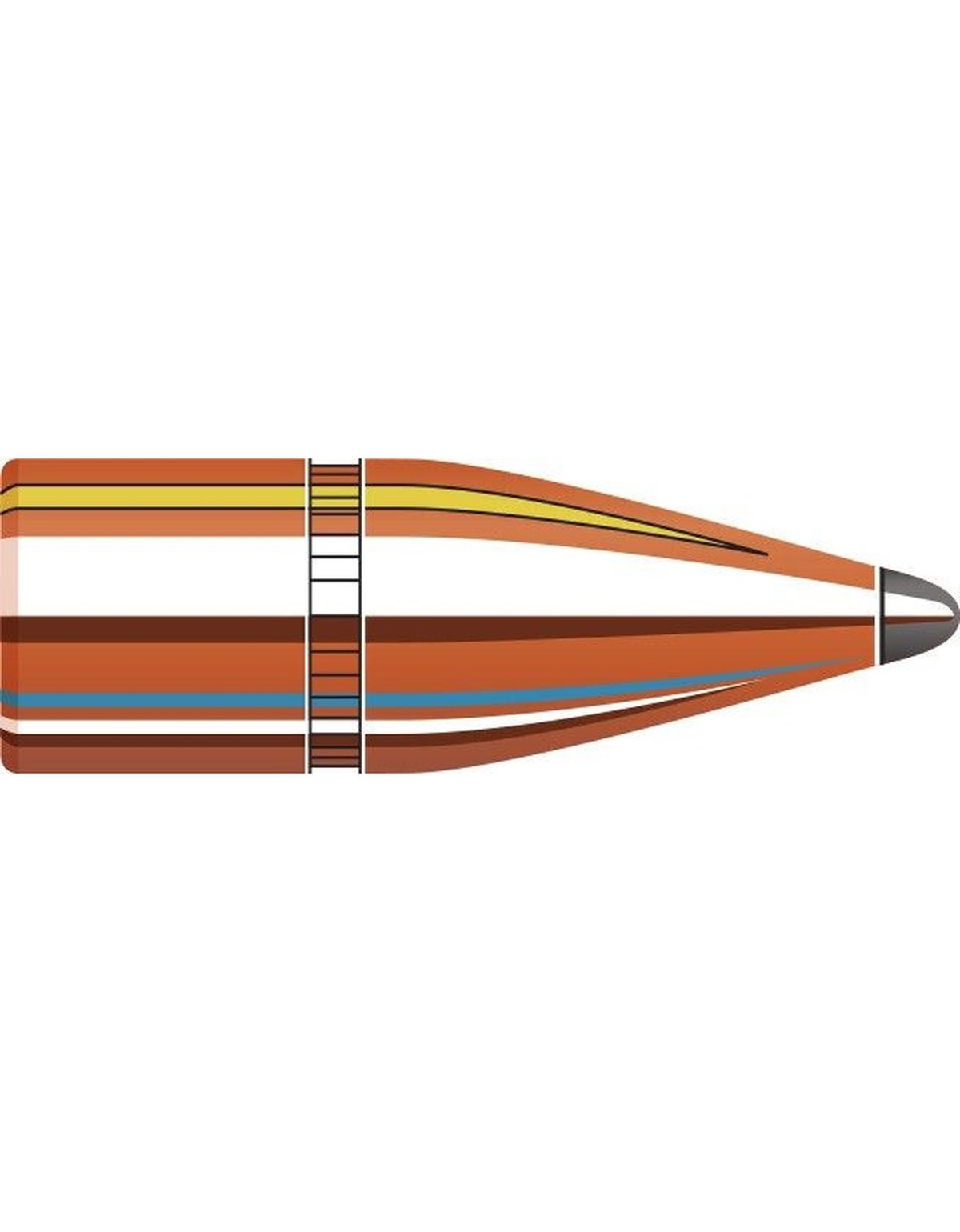 Boîte de 100 ogives Hornady 35 .358 200GR SP 3510