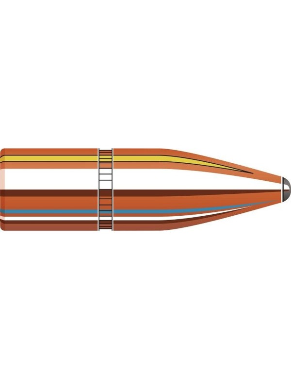 Boîte de 100 ogives Hornady 35 .358 250GR SP-RP 3520