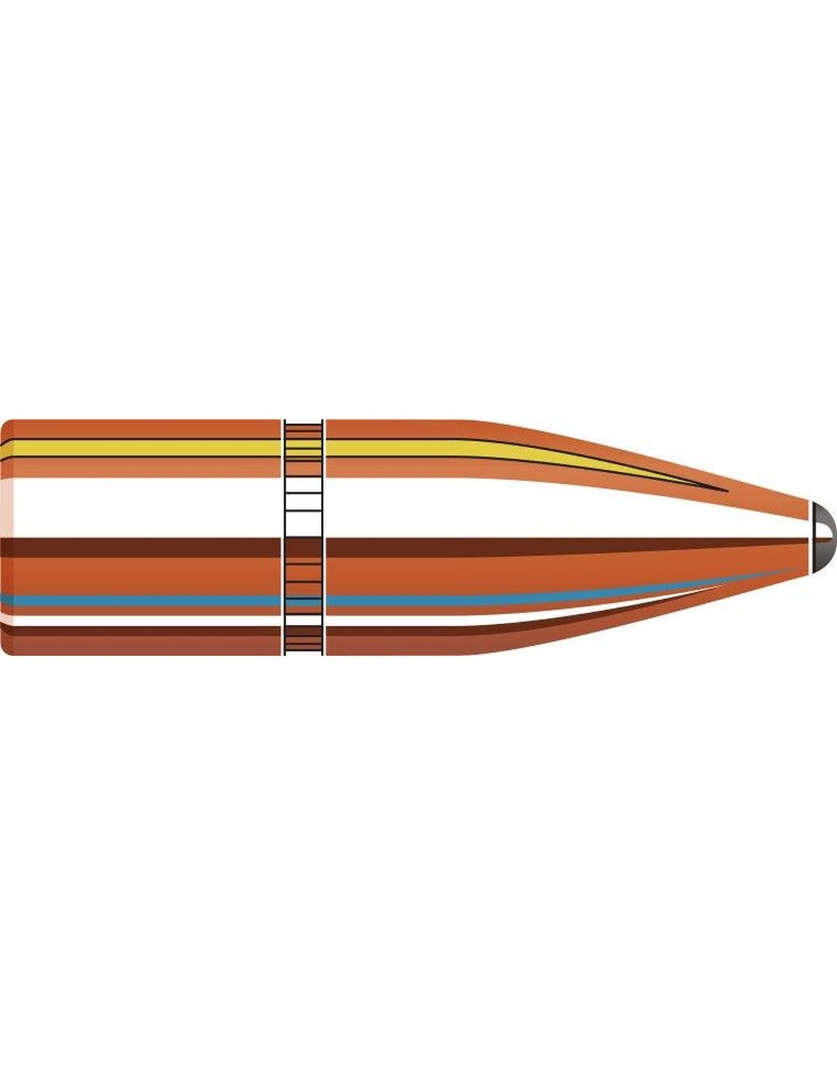 Boîte de 100 ogives Hornady 35 .358 250GR SP-RP 3520
