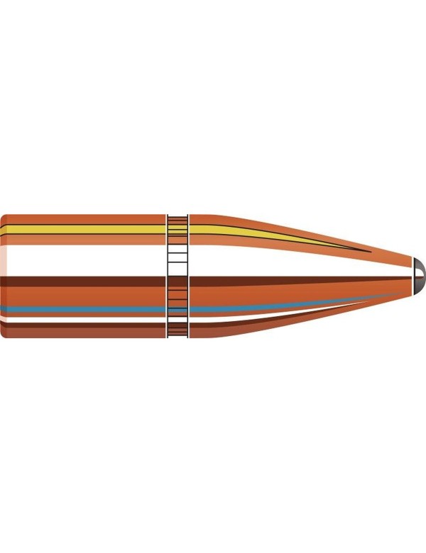 Boîte de 50 ogives Hornady 375/375 270GR SP RP 3711