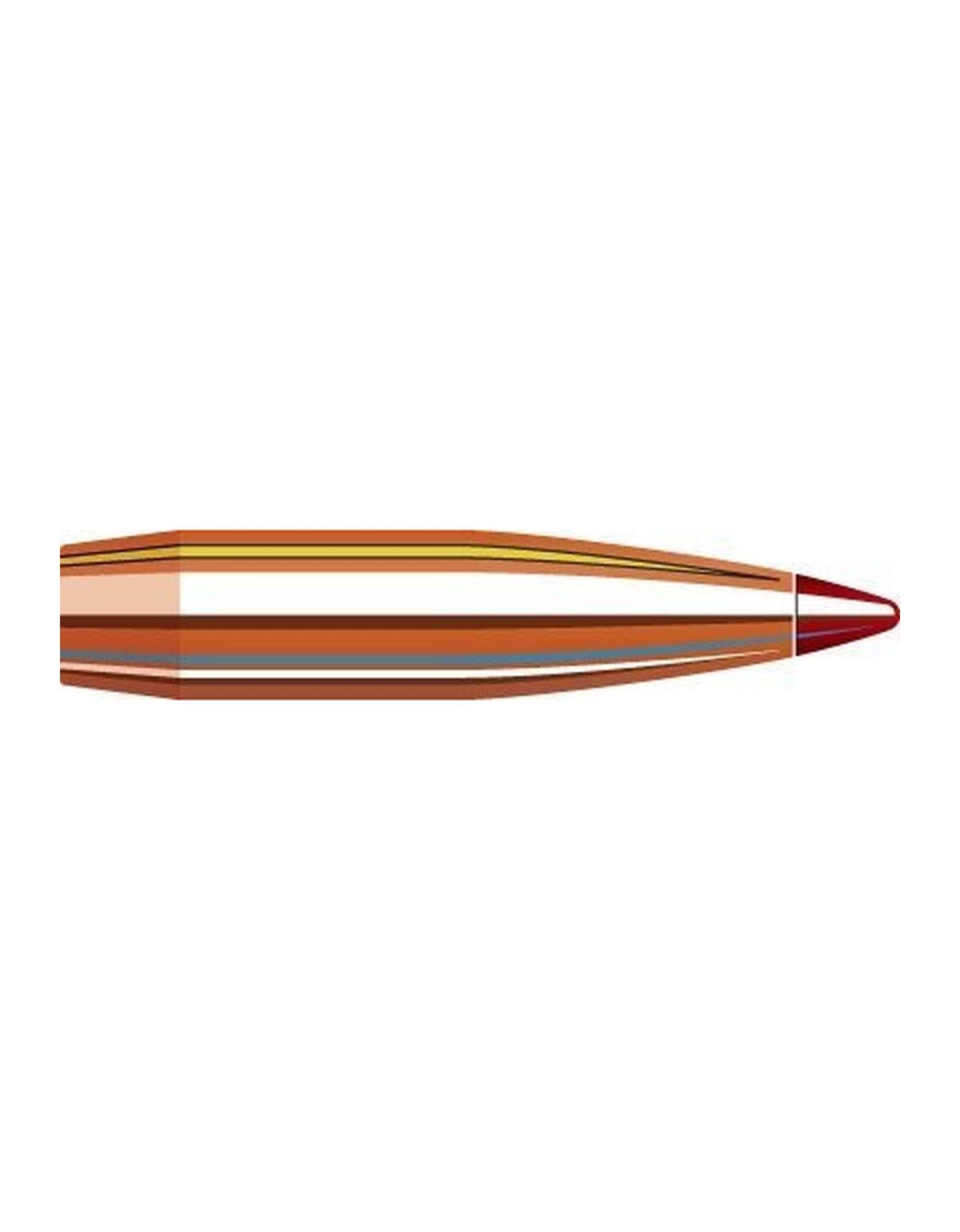 Boîte de 100 ogives Hornady 7MM .284 150GR ELD-X 2826
