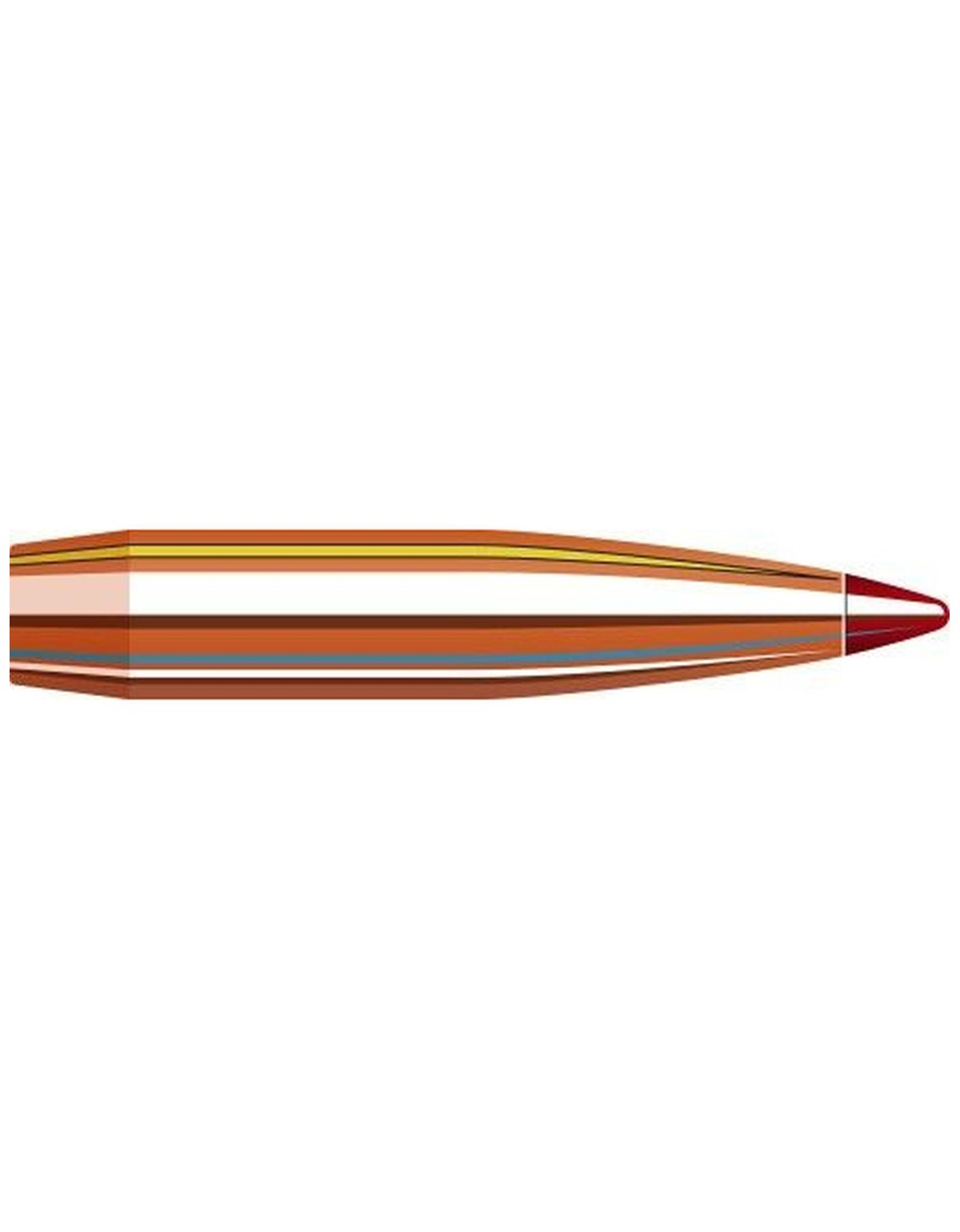 Boîte de 100 ogives Hornady 7MM .284 175GR ELD-X 2841