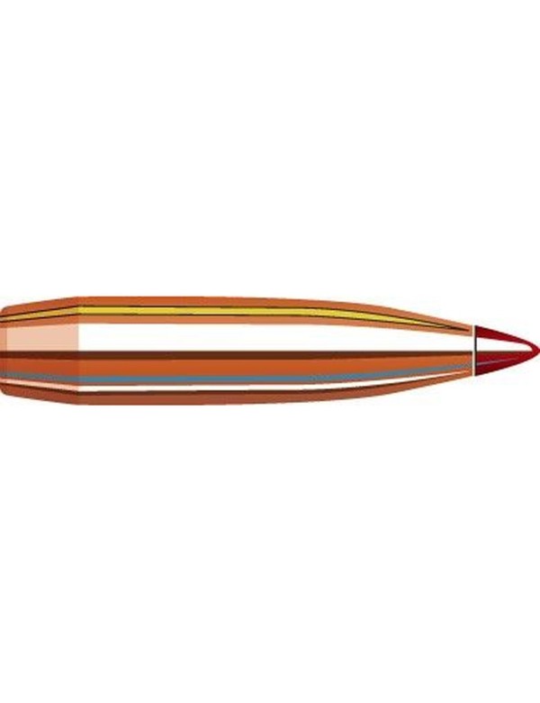 Boîte de 100 ogives Hornady 6.5MM .264 123GR ELD-MATCH 26176