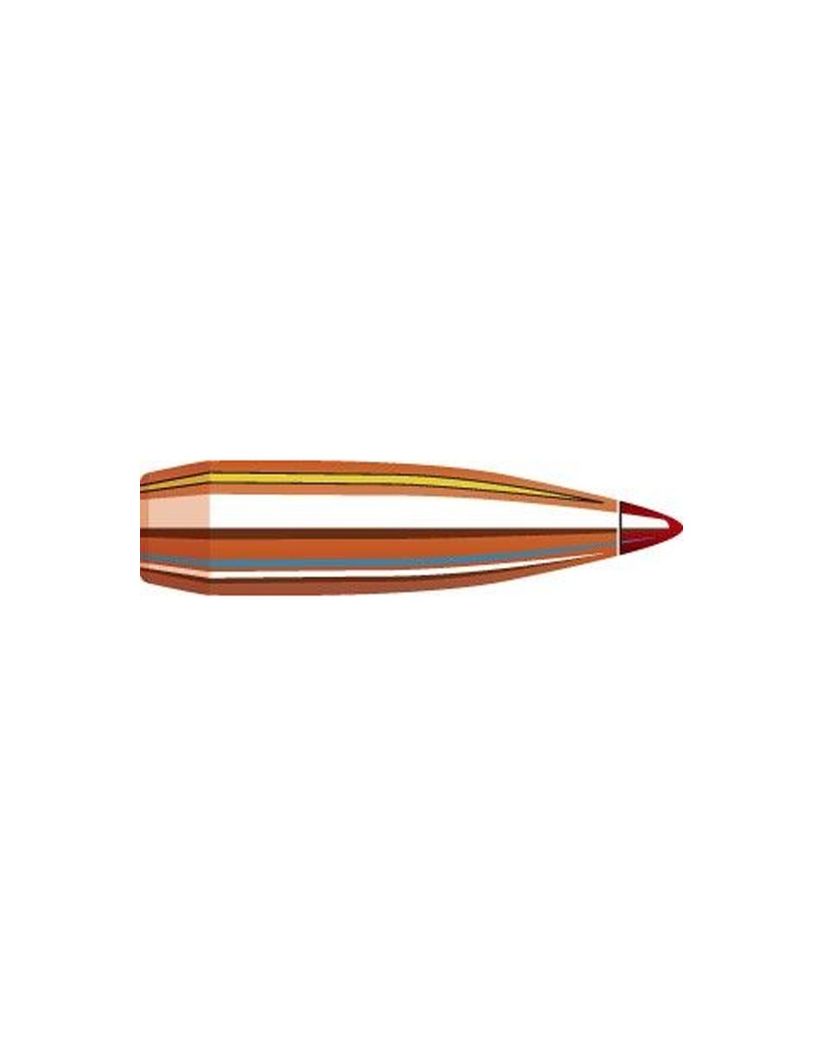 Boîte de 100 ogives Hornady 6.5MM .264 100GR ELD-MATCH 26100