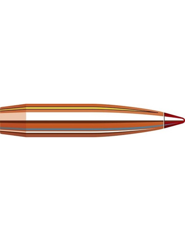 Boîte de 100 ogives Hornady 22 .224 88GRS ELD-MATCH 22834
