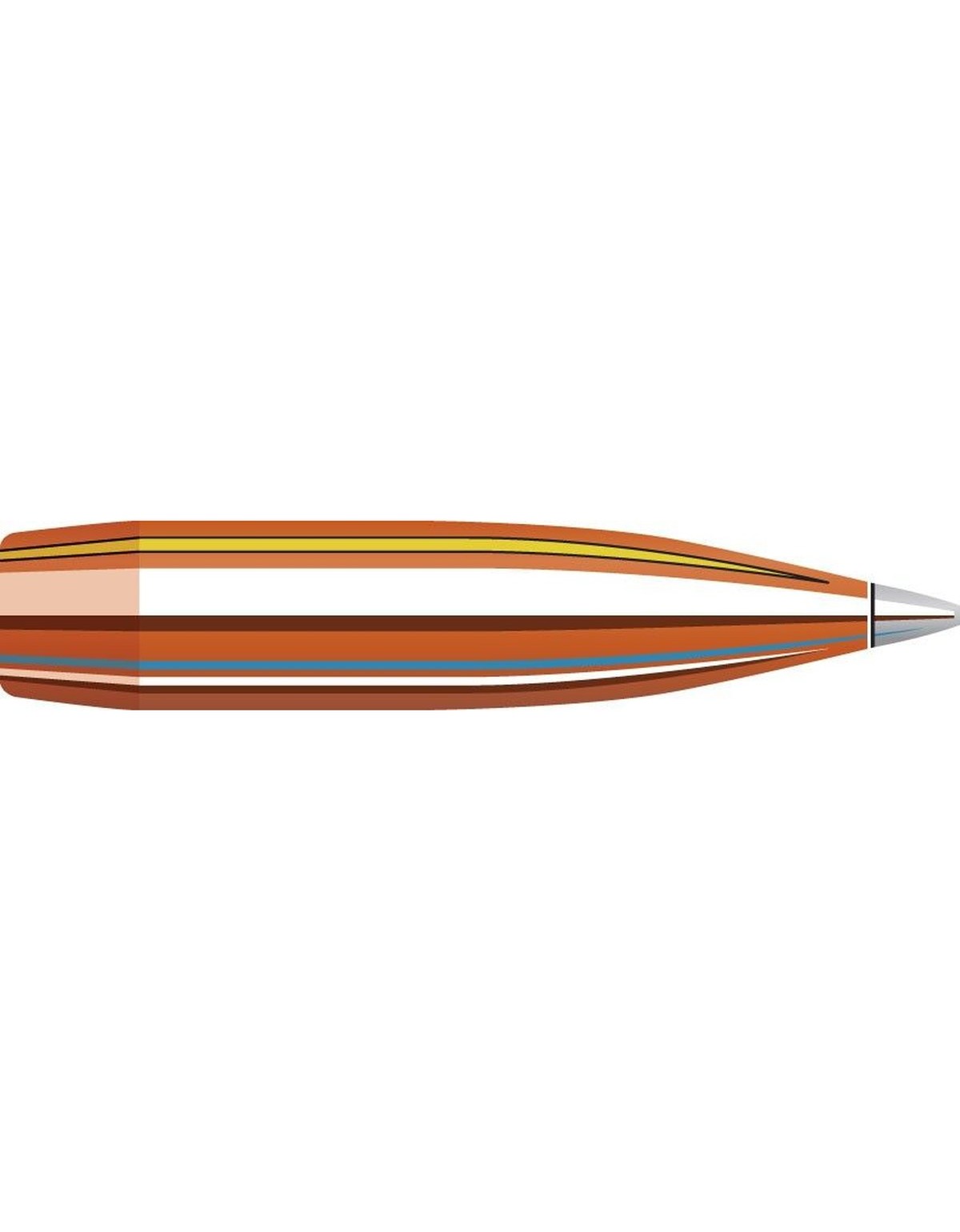 Boîte de 100 ogives Hornady A-TIP MATCH 7MM/284 166GR 100/1000 2836