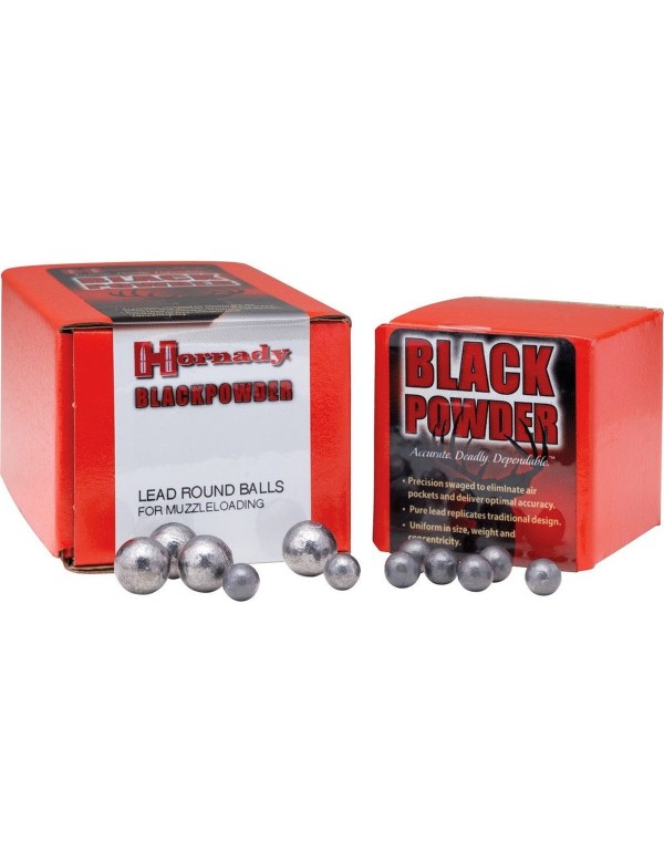 Boîte de 100 ogives Hornady PLOMB 54 CAL.520 6095