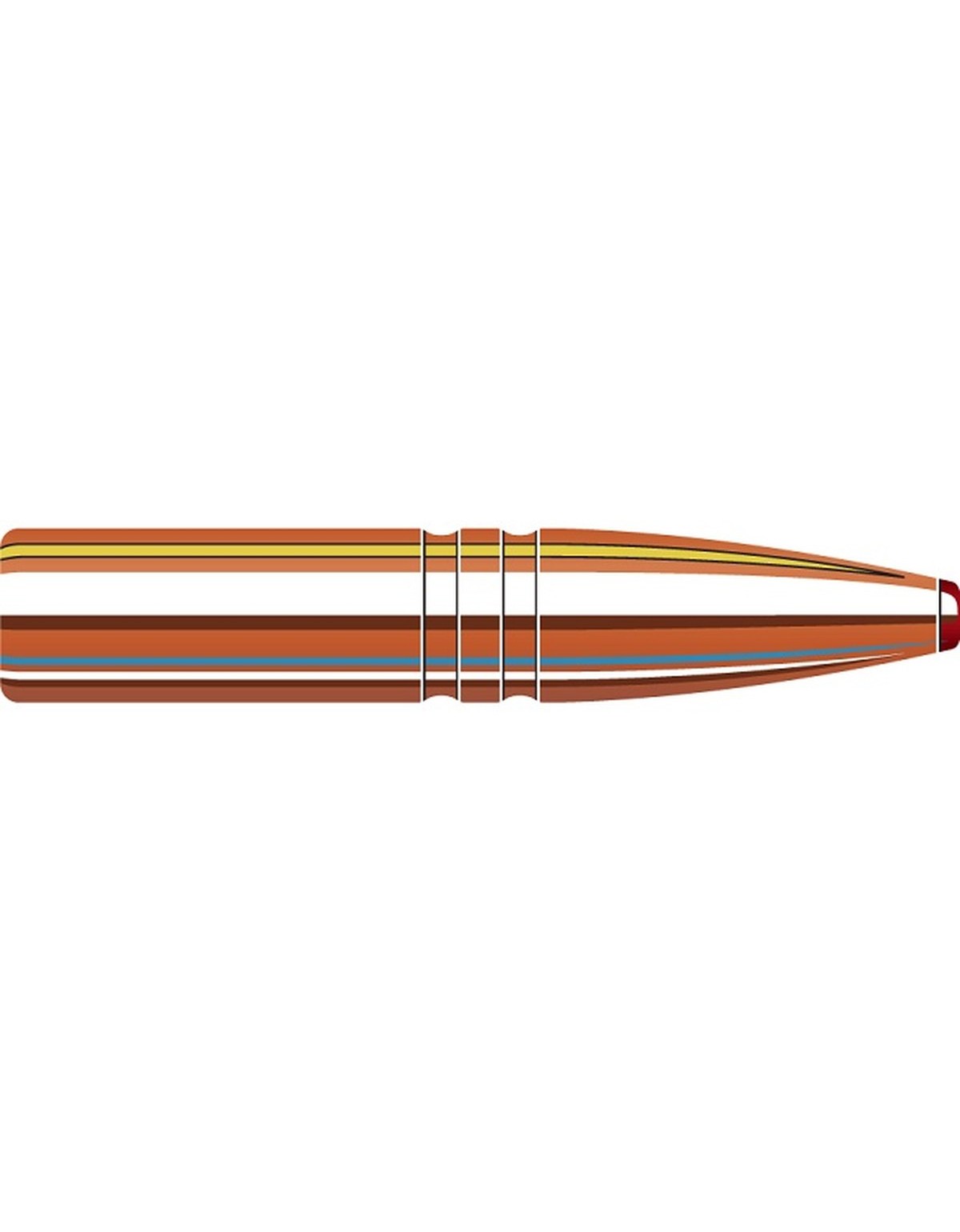 Boîte de 50 ogives Hornady 6.5MM .264 140GR ECX 263364