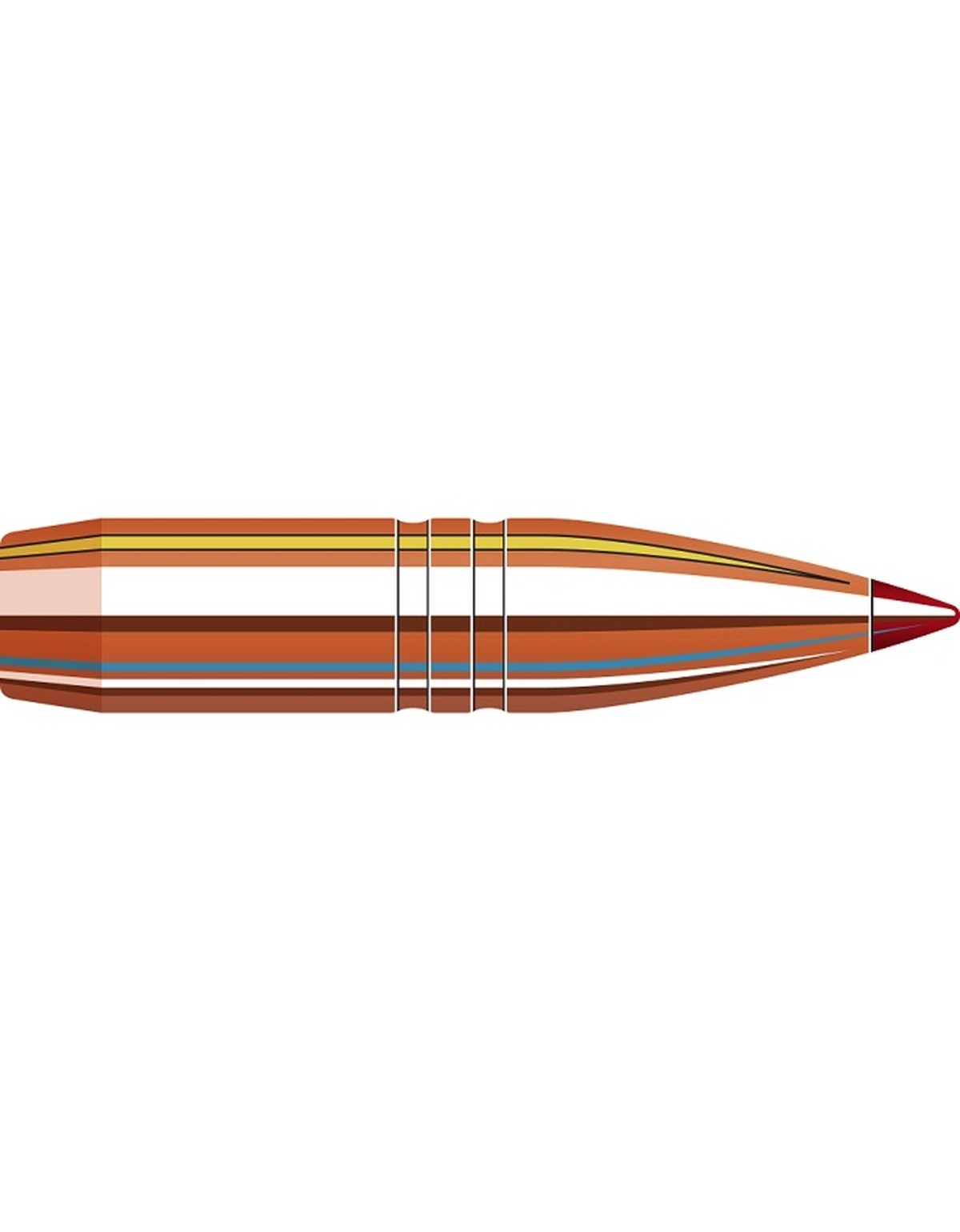 Boîte de 50 ogives Hornady 30 CAL.308 180GR CX 301934