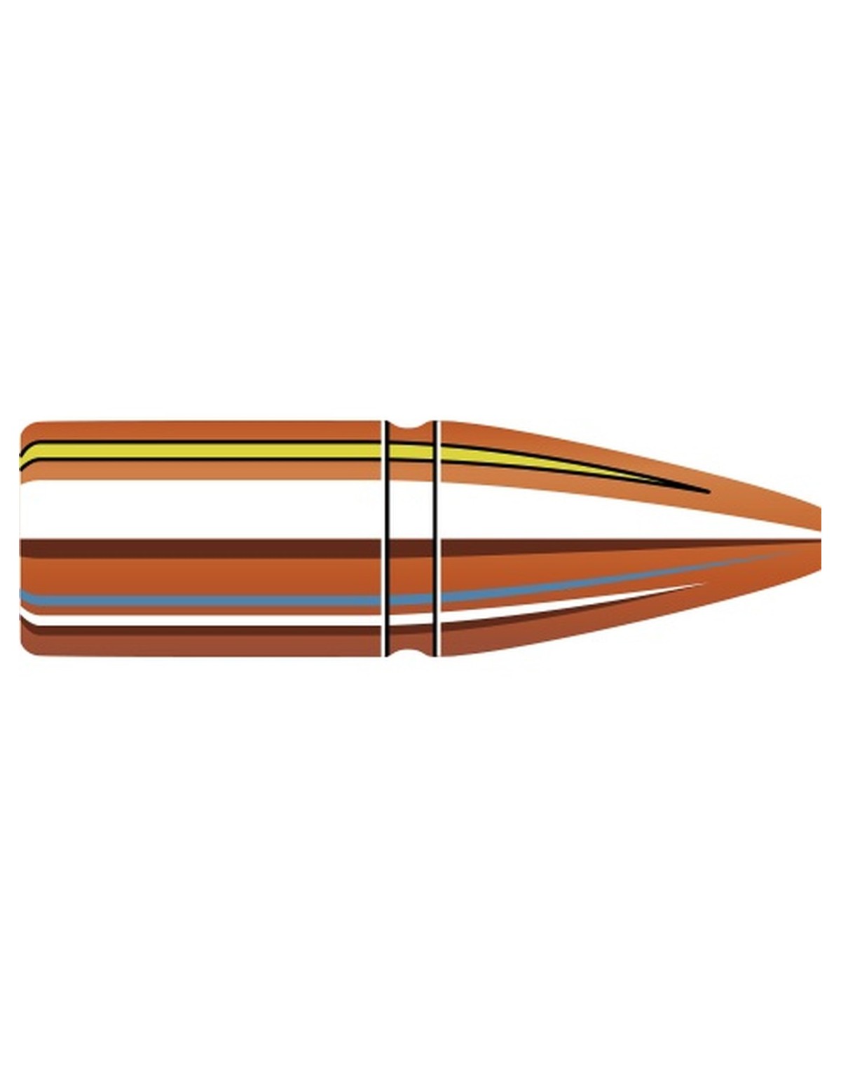 Boîte de 50 ogives Hornady 22 CAL.224 50GR CX 22402