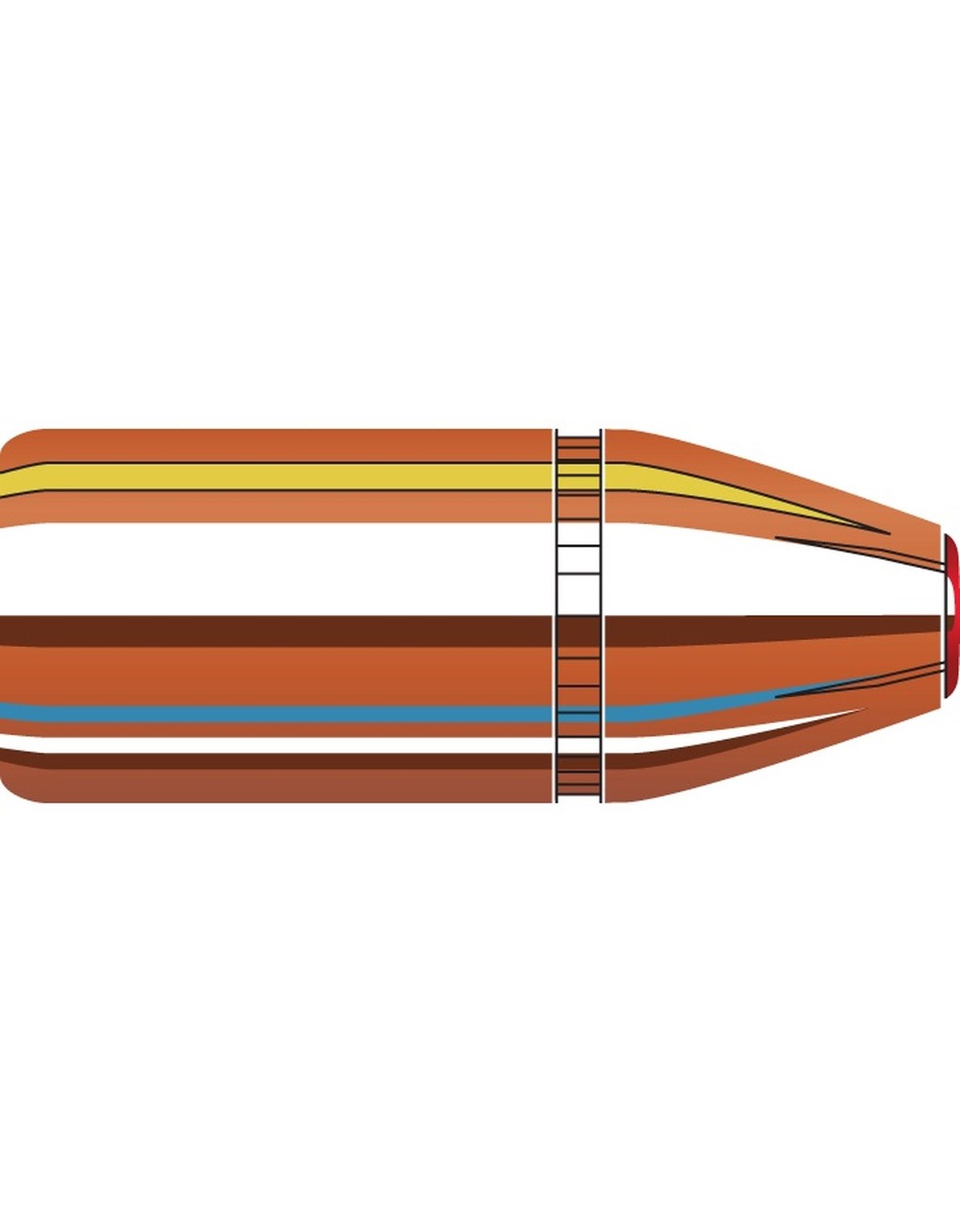 Boîte de 50 ogives Hornady 45 CAL.458 410 SUB-X 45-70GVT 45052