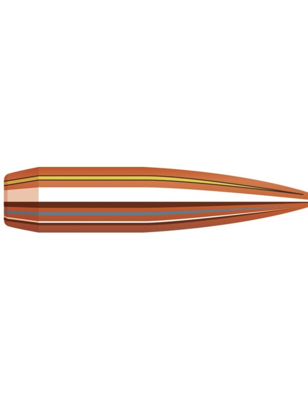 Boîte de 100 ogives Hornady 6.5MM .264 123 GR BTHP MATCH™ GREND 26174
