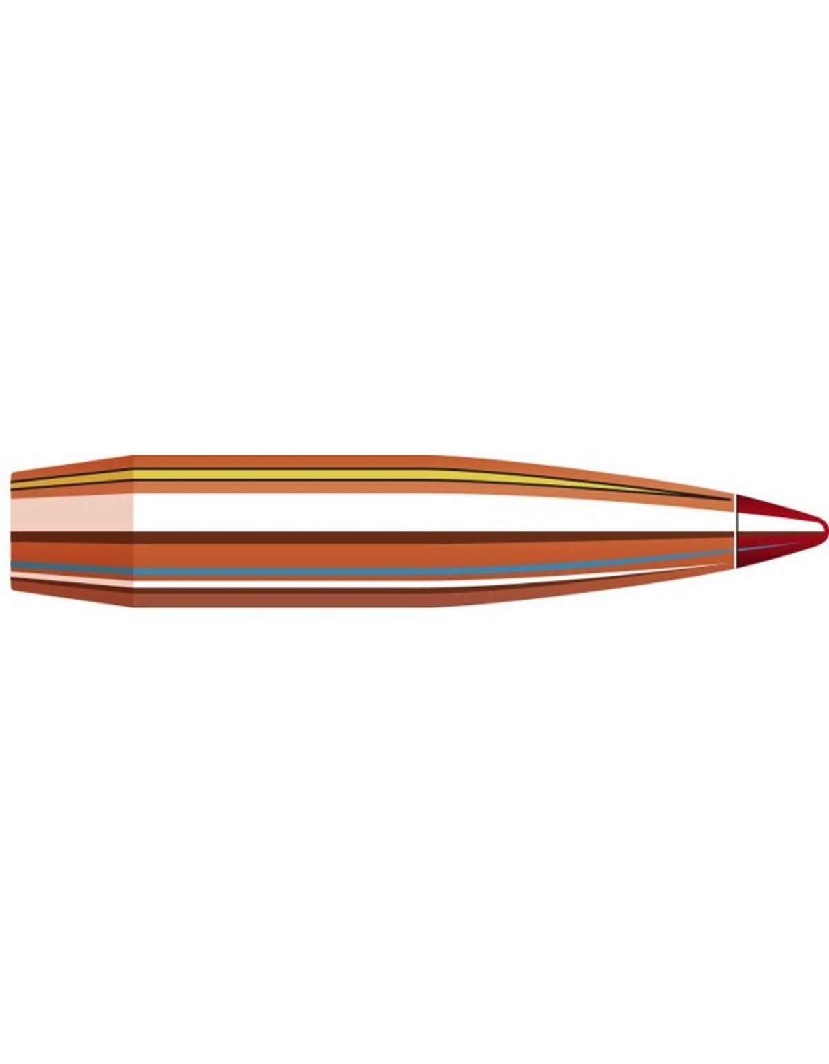 Boîte de 100 ogives Hornady 22 CAL.224 80 GR ELD-X®22833