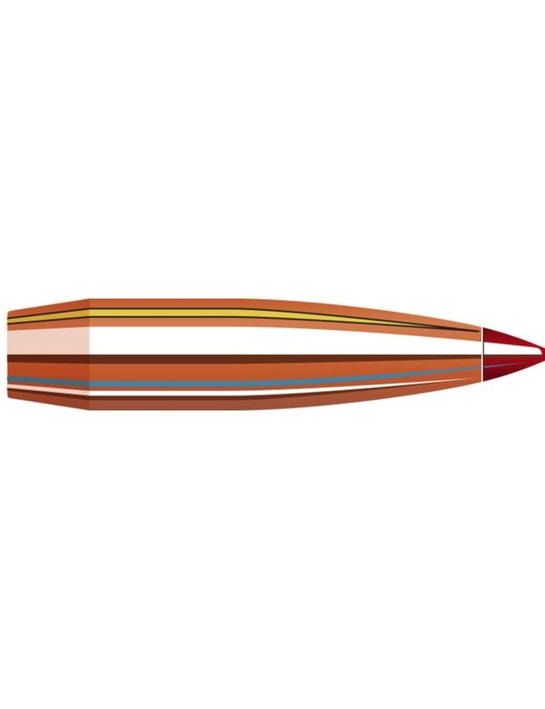 Boîte de 100 ogives Hornady 6MM .243 80 GR ELD-VT™ 24372