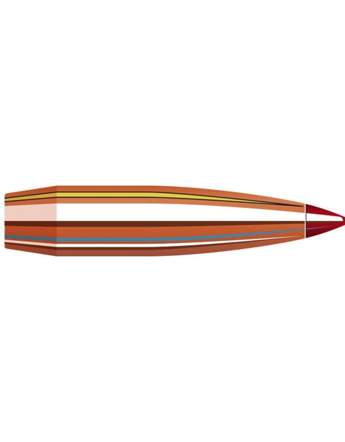 Boîte de 100 ogives Hornady 6MM .243 80 GR ELD-VT™ 24372