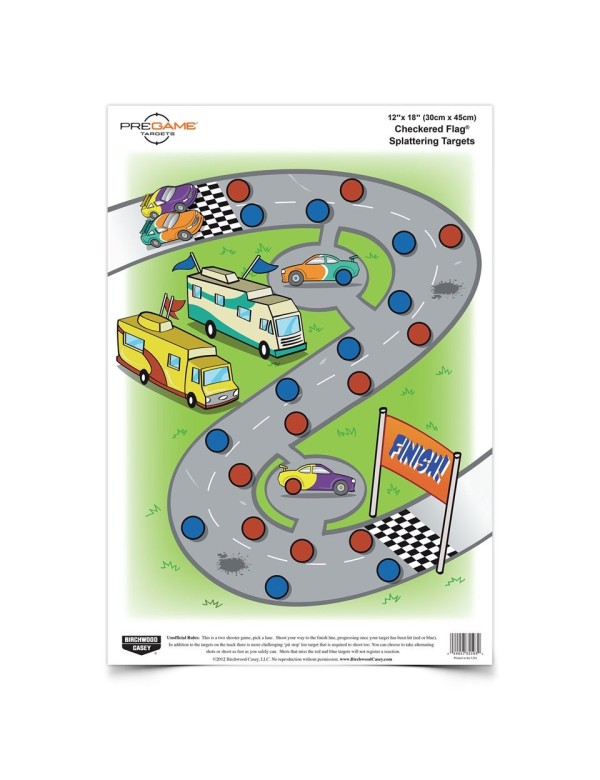CIBLE COURSE VOITURE PREGAME TARGETS