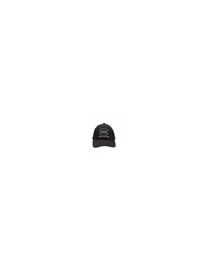 CASQUETTE GLOCK "PERFECTION" NOIR LOGO CENTRE