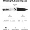 COUTEAU BENCHMADE MINIBUGOUT 71MM GRIVORY