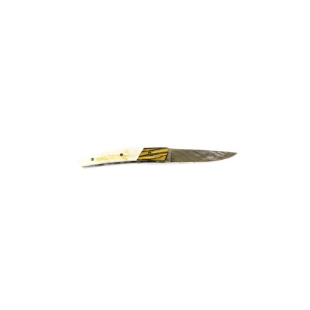 COUTEAU LOCAU THIERS L'ELEGANT DAMAS MANCHE PHACO + EBENE
