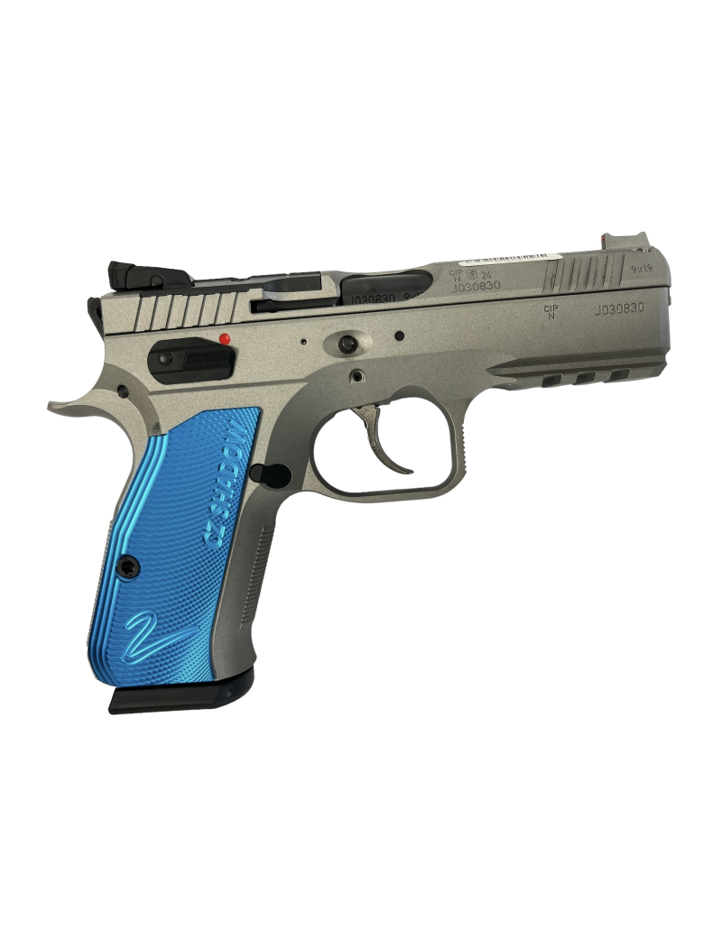 CZ Shadow 2 Compact OR Titan Limité Tungsten / Blue