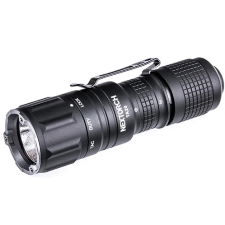 Lampe tactique compacte rechargeable TA20 - éclairage blanc - 1000 lumens