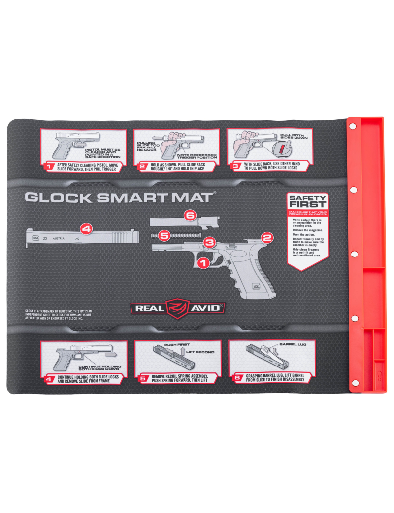 TAPIS DE DEMONTAGE ARME DE POING GLOCK REAL AVID