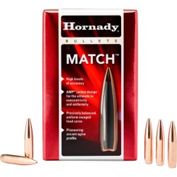 OGIVES HORNADY 30 .308 178 GRS BTHP MATCH X100