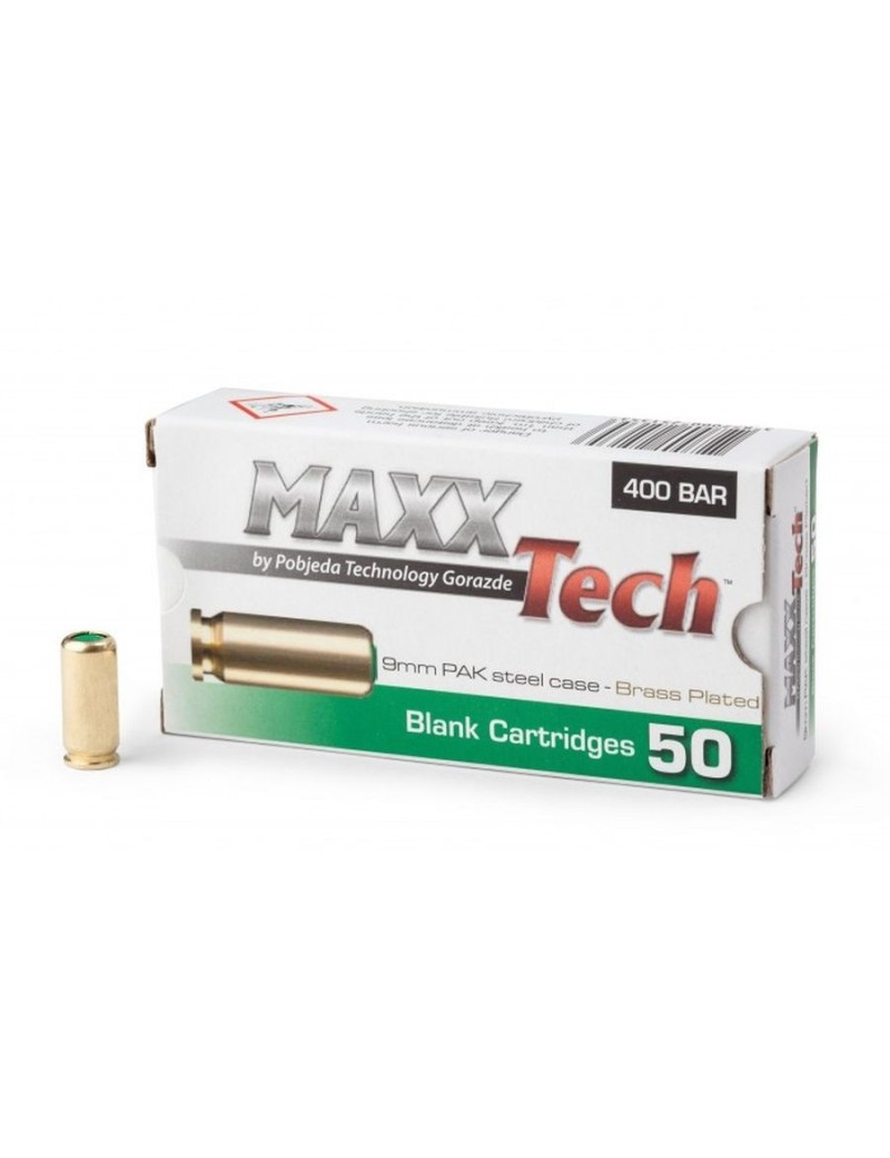 MUNITIONS MAXXTECH POBJEDA 9MM PAK X50