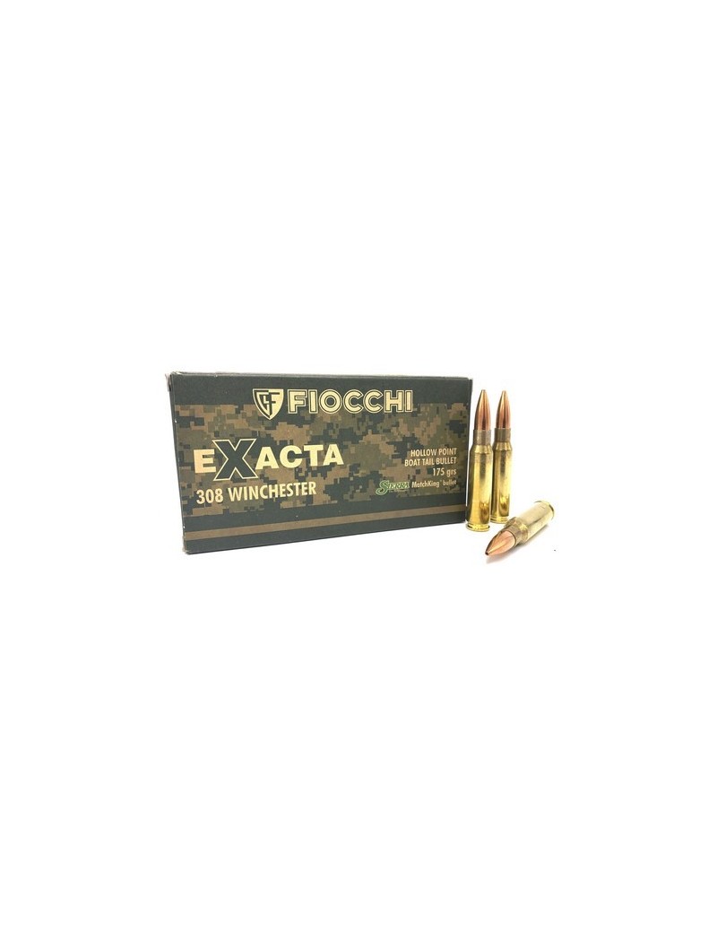 MUNITION FIOCCHI 308 WIN 175GRS HPBT