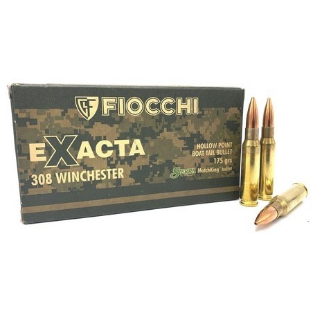 MUNITION FIOCCHI 308 WIN 175GRS HPBT