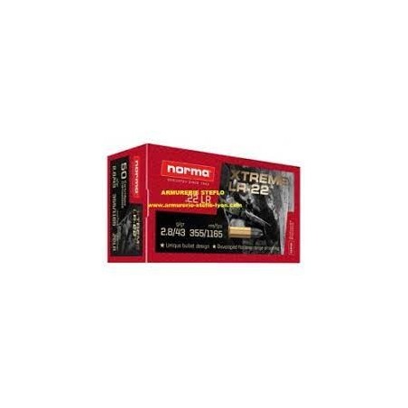 MUNITION NORMA 22LR XTREME X50
