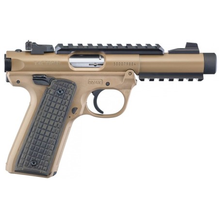 PISTOLET RUGER MARK IV 22/45 CERAKOTE BROWN 22LR