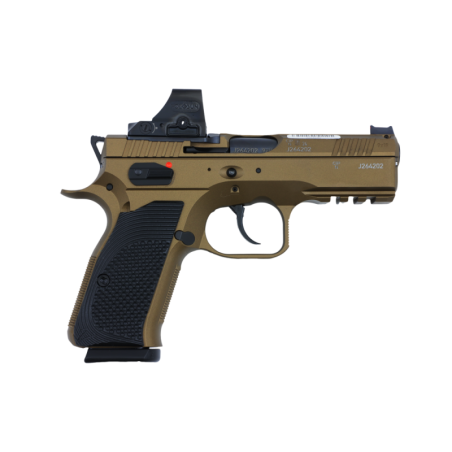 PISTOLET CZ SHADOW 2 COMPACT OR AVEC HOLOSUN