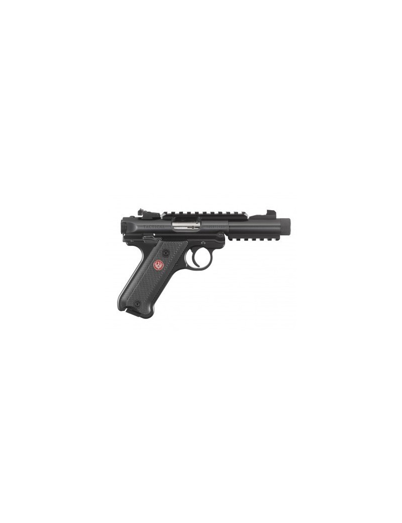 PISTOLET RUGER MARK IV "TACTICAL" CAL:22 LR BRONZE FILETEE 10CPS