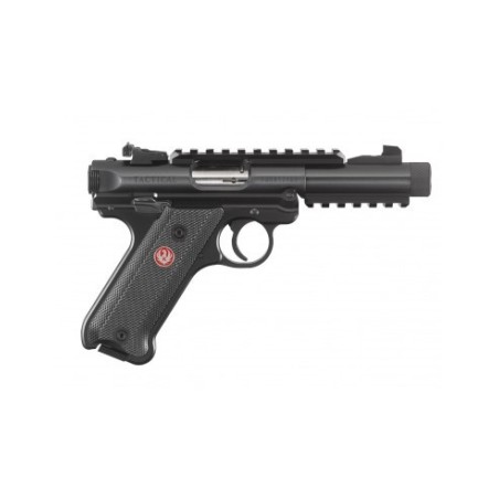 PISTOLET RUGER MARK IV "TACTICAL" CAL:22 LR BRONZE FILETEE 10CPS