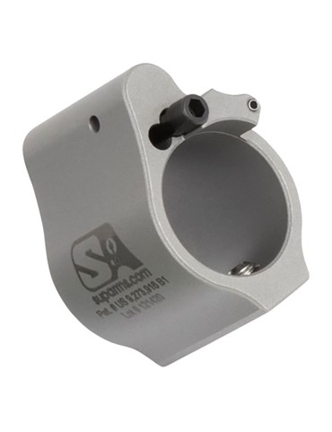 SUPERLATIVE ARMS AR-15 SOLID ADJUSTABLE GAS BLOCK .750" BLACK